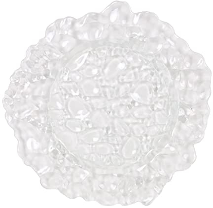 Vidrios de Levante Plato Baraka 24x2cm – Set 12 Unidades – Platos Elegantes y Resistentes – Perfectos para Presentación
