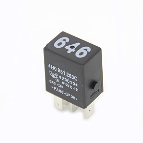 Relé de bomba de combustible # 646 apto para VW Touareg Passat Golf GTI Beetle A3 4H0 951 253 C (646)