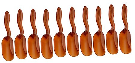 Gartenkunstwerkzeug 30 Stück Bodenlöffel Teelöffel Multifunktionsschaufel Für Den Heimladen Dunkelrot