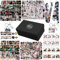 KPOPBP Stray Kids 5 Star Album Merch Gift Box Set including 110 PCS Photocards, 16pcs Transparent Cards, 180pcs Laptop Stickers, Keychain, Lanyards and Tape Rolls, Gift for SKZ Fans