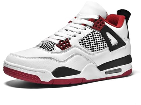 Scarpe da Skate Classiche da Uomo Air 4 Retro Scarpe da Skate Fitness Formatori Basket Casual Scarpe da Ginnastica da Lavoro Corsa a Piedi Shoes