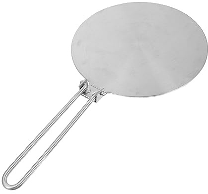 LIFKOME Heat Diffuser Induction Adapter Plate Stainless Steel Heat Converter Disk for Gas and Electric Stoves Removable Handle Suitable for Pots and Cookware