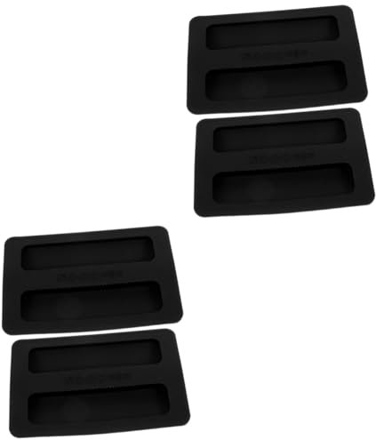 Ciieeo 4piezas De Silicona Para Tostador Automático Funda Antipolvo Para Máquina De Hornear Pan Accesorio Para Tostadoras De Cocina Compatible Diversas Color Negro
