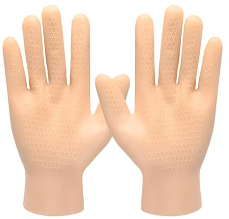 Gants hydratants pour mains sèches Gants hydratants en silicone souple pour adoucir les callosités de la peau rugueuse Taille unique