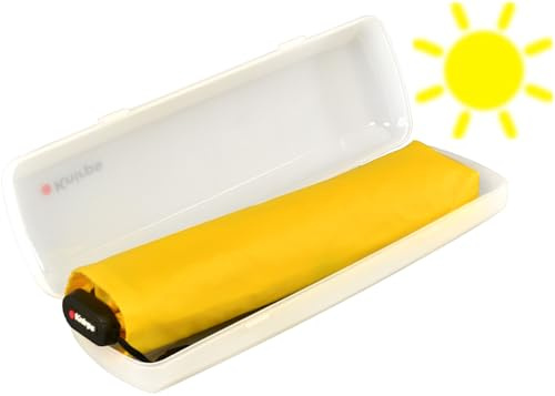 Knirps Ultra US.050 - Paraguas de bolsillo (21 cm, ultra ligero y plano, resistente a las tormentas)