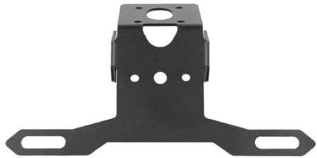 DUSHUO Nummernschildhalterung Für Y&amaha Für YZF R6 Für YZF-R6 Für YZFR6 2017-2020 Motorrad-Hinterrad-Kennzeichenhalter-Rahmen-Kit Mit Licht