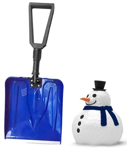 Rimozione della neve, Pala da neve pieghevole for auto, Pala da neve pieghevole, Pala da neve ad alte prestazioni, Pala da sabbia, Pala for alimenti multifunzionale, Strumento di pulizia for campeggio