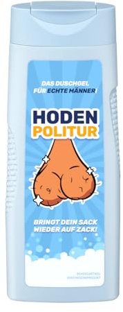 Lustiges Geschenk für Männer, Hoden Politur Männergeschenk, 3in1 Duschgel & Shampoo, ausgefallene Spaßgeschenke Spaß Present Mann Herren Lustig Witzige Geschenkidee Scherzartikel zum Geburtstag