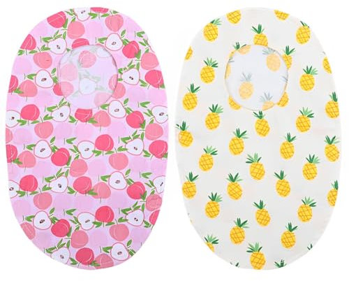 Tomedeks 2 Pcs Ostomy Bag Covers,Stoma Bag Covers,Washable Colostomy Bag,Stoma Bag Accessories,Reusable Odor Control Ostomy Bags Drain Pouches for Illeostomy Stoma Care,Stoma Nursing Accessories