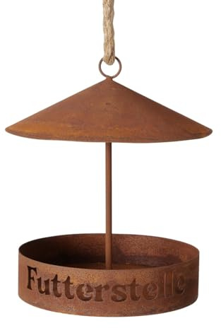 Boltze Vogelfutterstation Maggie, Eisen, Used-Look, Garten
