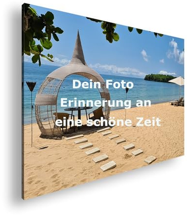 Farbenhorizont individuelles Leinwandbild - Ihr FOTO auf Leinwand Personalisierte Foto Ihr eigenes Bild auf Leinwand mit Keilrahmen Kunstdruck Bild