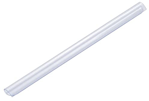 Ziaphsol 100 clips de fijación transparentes de PVC para tiras de privacidad, clips de 19 cm para accesorios de valla, montaje y reparación, resistente a la intemperie y a los rayos UV