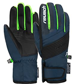 Reusch Duke R-TEX® XT Junior avec Membrane imperméable, Gants de Sport, Gants de Ski, Gants de Neige pour Luge, agréablement Chauds et régulateurs d'humidité