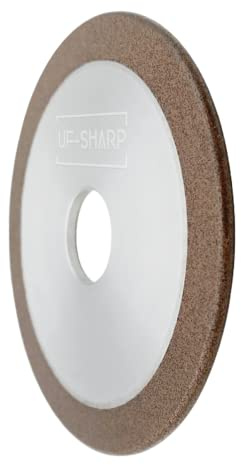 5-3/4 Resin CBN Chainsaw Wheel for 1/4 and .325 Pitch Steel Chains (1/8 inch Thick)