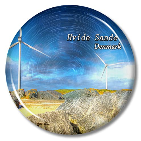 Dänemark Hvide Sande Magnet Kühlschrank Kühlschrank Magnet Aufkleber Reise Souvenir Metall Flaschenöffner Deko Magnet