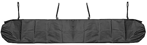 Allayu Durable And Stylish Campervan Awning For Any Destination Dustproof Cloth Awning Rail Protector Retractable Awnings, black, 2.5 meters