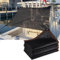 Yslopeno Atmungsaktiv Sonnenschutz Schattennetz -Garten Schattierungsnetz mit ösen Schwarze Schattiernetz 2m 4m 5m 6m 7m 8m 9m 10m 12m Für Schwimmbad, Carport, Pergola Usw(Größe:8mx12m)