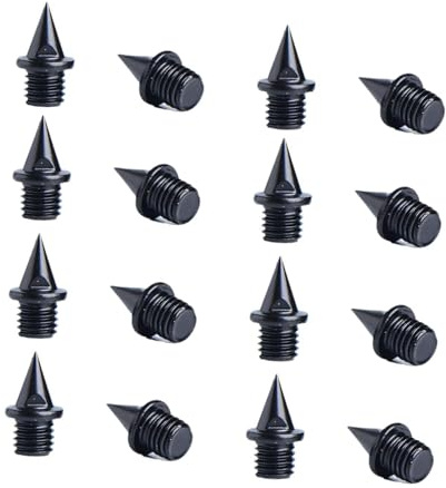 MagiDeal 16 clavos para zapatillas de atletismo, de 7 mm, resistentes y profesionales, de repuesto para zapatillas de atletismo, para escalada, senderismo y