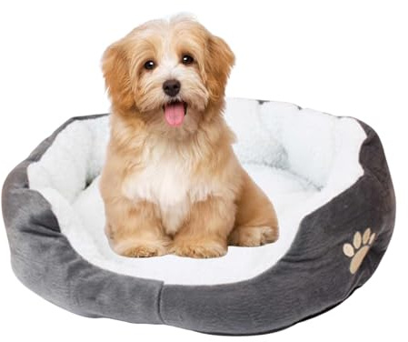 Dog Sleep Sleep Led - Pet Warm Kennel | Warmes Katzenkissen für Hunde | Warmes Fell | Memory Foam Hundebett | Bequemes Hundebett Kein Rutschen für kleine Hunde und Katzen