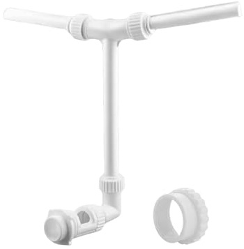 Aspersor de Piscina | Fuente Doble para Albercas - Adaptador 360 Grados Ajustable Refrescante para Terraza Jardín Experiencia Estival al Aire Libre