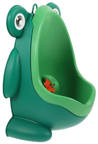 BAZEITFLOW Orinatoio da Appendere per Bambini Design a Cartone Animato, Vasino in Plastica Leggero Girandola Integrata per Addestramento al Vasino, Uso a Muro a Terra per Ragazzi e Neonati