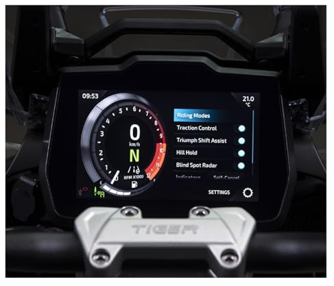 Film strumento motocicletta Pellicola Protettiva Per Cruscotto Moto Per Tiger 1200 GT PRO 2022 2023 2024 PPF Pellicola Protettiva Antigraffio