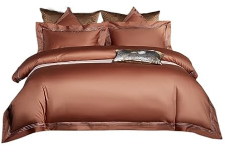 GGYTMQL Juego de edredón Textiles de algodón Conjuntos de colchas de Cuatro Piezas Capa de Ropa de Boda Reta de sábana de 4 Piezas Conjunto de Cubierta Duvet