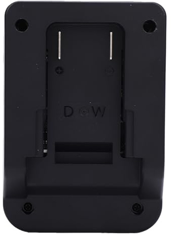 Hamwesh V-monterad Batteriplatta, Typ C PD 100W D-kran Dubbla DC-utgångar V-monteringsplatta, monterad Batteribottenplatta med Digital Display i Realtid för Strömförsörjning för Fotografibelysning