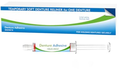 Crema Fijadora Para Prótesis Dentales Extra Fuerte,Adhesivo Para Dentaduras Postizas,Fijación Fuerte - Crema Adhesiva Para Dentaduras Postizas 1PC