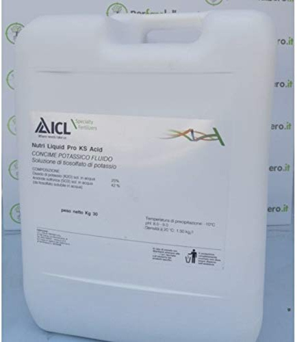 Nutriliquid PRO KS Acid concime liquido tiosolfato di potassio 30 Kg