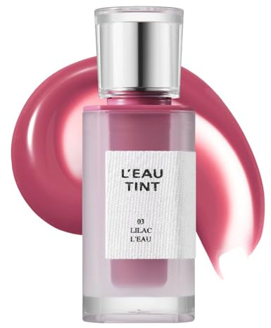 L’EAU TINT 5 Color / 4.5g – Glossy Water & Glow Tint, Watery Lip Stain, Non-Sticky, High Shine, Glossy, K-beauty (03 LILAC L'EAU)