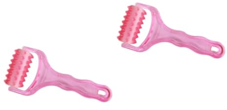 MAGICLULU Rolka Do Masażu 2st Zellmassagegerät -entferner Handrollenmassage Massagerolle Schönheitsroller Für Gesicht Gesichtsroller Akupressurrolle Gesichtsmassagegerät Zelle Rollstock Pflege