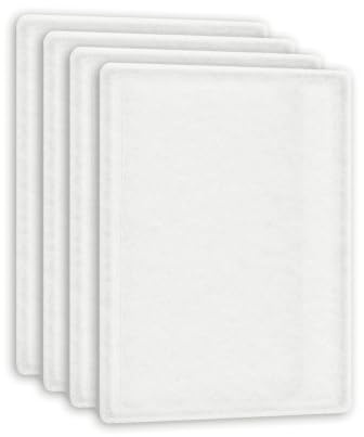 TOP FILTRE - Lot de 4 Filtres G4 Compatibles VMC Double Flux SAUTER Gorner, Medven et ATLANTIC Primocosy/Primocosy HR – Dimensions 255 x 191 x 6 mm