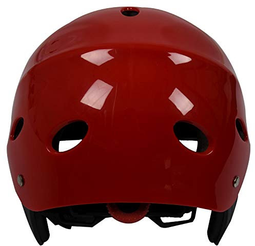 Rtauhife Protector Helmet 11 Breathing Holes for Kayak Canoe Surf Paddleboard - Red