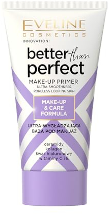 Eveline Cosmetics Base de Maquillage Ultra-Lissante Better Than Perfect - Prolonge la Durée du Maquillage, Réduit le Sébum, Nourrit et Régénère la Peau