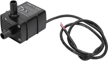 Pompe Submersible, Pompe Submersible DC 2 V 4,5 W 240 L/ IP68 Pompe de Fontaine à Brosse avec Indicateur LED pour Pompe à Rium d'étang à PoissonsPompe SubmersibleFontaine