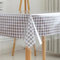 Umllpet Tovaglia trasparente, trasparente, in PVC, trasparente, lavabile, per esterni, giardino, tavolo, pellicola protettiva per mobili, 80 x 140 cm
