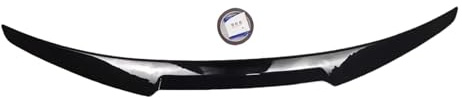M4-Stil, glänzend schwarz, Heckspoilerlippe, kompatibel mit BMW G23 Cabriolet G83 420i 430i M440i 2020–2023. Heckspoiler-Flügelverkleidung