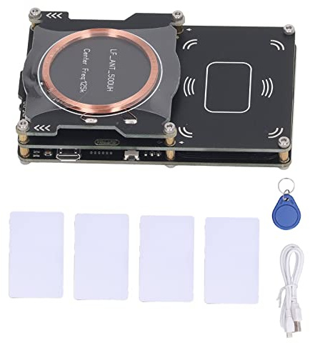 Klanata NFC Card Reader Writer Kit, copiadora de Tarjeta con Escritor de Tarjetas de Tarjetas de ID de IC de 512kb, Tarjetas UID y lectores de Tarjetas de crédito estacionarias (1 Tarjetas T5577 3