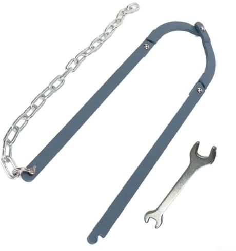 Strumento di fissaggio per recinzioni da 490 mm, materiale in ferro resistente alla ruggine, per riparazione e manutenzione di recinzioni da giardino, adatto per filo spinato, rete metallica elettrica