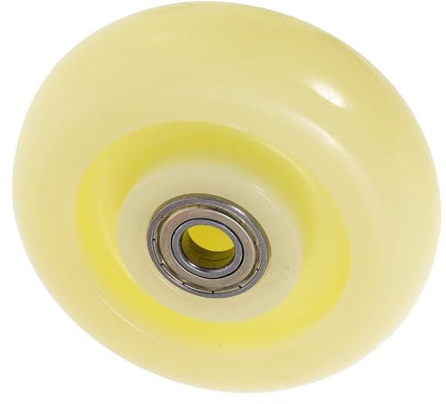 ROMISBABA Cuscinetto a Rulli Guida Ruote Direzionali in Nylon da 4 Pollici per Carrelli Industriali Silenziosi