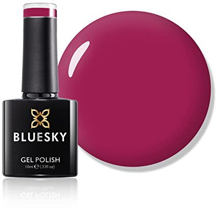 Bluesky Gel-Nagellack, Ripe Guava, 80646, rosa, langlebig, splitterfest, 10 ml (Trocknen unter UV-/LED-Lampe erforderlich)