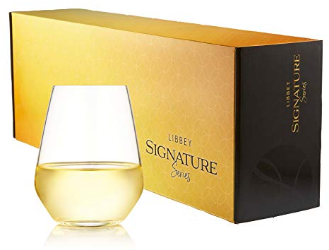 Libbey Signature Greenwich Lot de 4 bouteilles de vin sans pied 532 ml