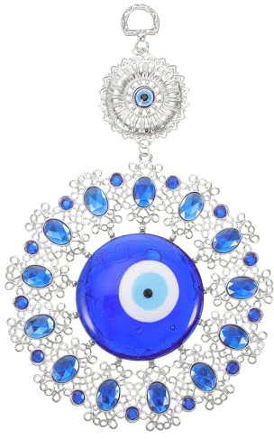 BESPORTBLE Böse Auge Wand Deko Türkische Auge Anhänger Nazar Boncuk Wanddeko Glücksbringer Blaues Auge Wandbehang Zubehör für Auto Rückspiegel Anhänger Kronleuchter Fenster Deko