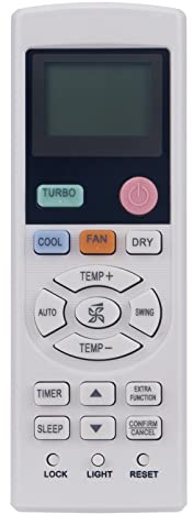 Mando Aire Acondicionado Fit for Haier 0010401511AE YL-HD13 HSU-18LEK13/R2 | HSU-18R2DB HSU-18HKAG HSU-10LIN13 HSU-15LIN13 HSU-20LIN13 HSU-25LIN13 HSU-12HQB HSU-12CKAS HSU-12R2DB HSU-18CKAS