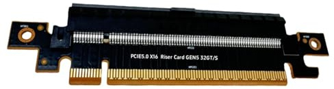 Carte d'extension flexible PCIe5.0 X16 avec carte d'extension graphique haute compatibilité pour diverses cartes mères et systèmes