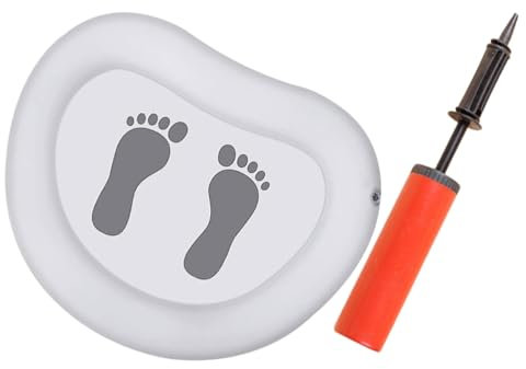 WRITWAA Inflatable Foot Basin Pool Foot Bath for Cleaning above Ground Pool Accessories