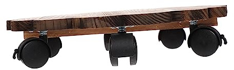 TOYANDONA Plateau pour Pot De Fleurs Support Amovible pour Pot De Fleurs roulettes Plateau pour De Mobile