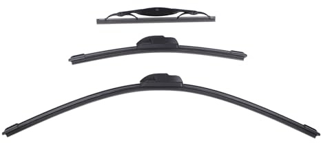 Wischblatt Scheibenwischer vorne und hinten Scheibenwischerblätter 650mm 340mm 250mm Wischerblätter Satz Waschanlage Frontscheibenwischer Scheibenwischblatt Heckscheibenwischer Blatt für Mokka X Trax