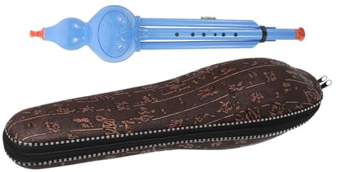 Toddmomy Hulusi Blockflöte aus Stoßfestem Abs Sopran Musikinstrument mit Etui Anfänger und Kindermusikflöte